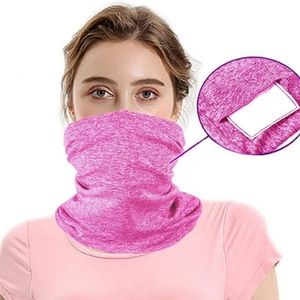 2 Face Masks with Pocket 6 filters